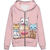 Tongluoye Womens Hoodies Zip Up Lightweight Long Sleeve Thin Hooded Sweathsirt Trendy Jacket