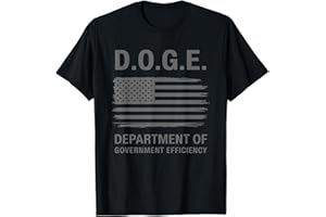 THREADROCK DOGE Department of Government Efficiency T-Shirt