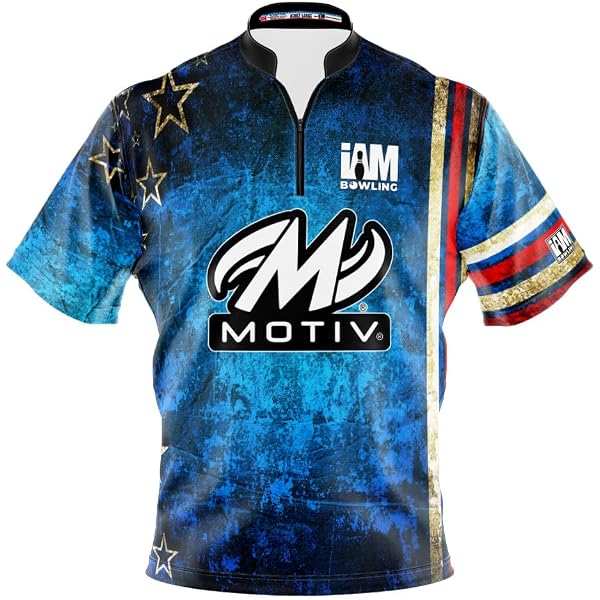Logo Infusion Bowling-Jersey – I AM Bowling Fun Design 2007-MT, Sash-Kragen, Sublimiertes Polyester – Made In USA