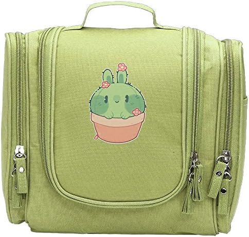 HRhzb Kawaii Cactus Pot Multifunction Cosmetic Bag&amp;Case Portable Makeup Pouch Waterproof Travel Handbag Organizer Toiletry Bag For Men And Women