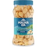 Mauna Loa Unsalted Roasted Macadamia Nuts, 6 oz Jar | Premium Dry Roasted, Keto Snack, Heart Healthy