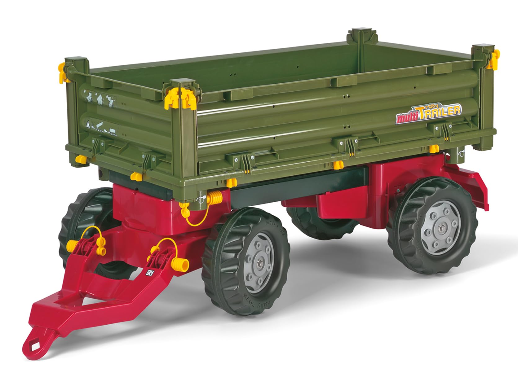 rolly toys | rollyMulti Trailer | Giant Trailer with Twin Axle for Tractors | 125005