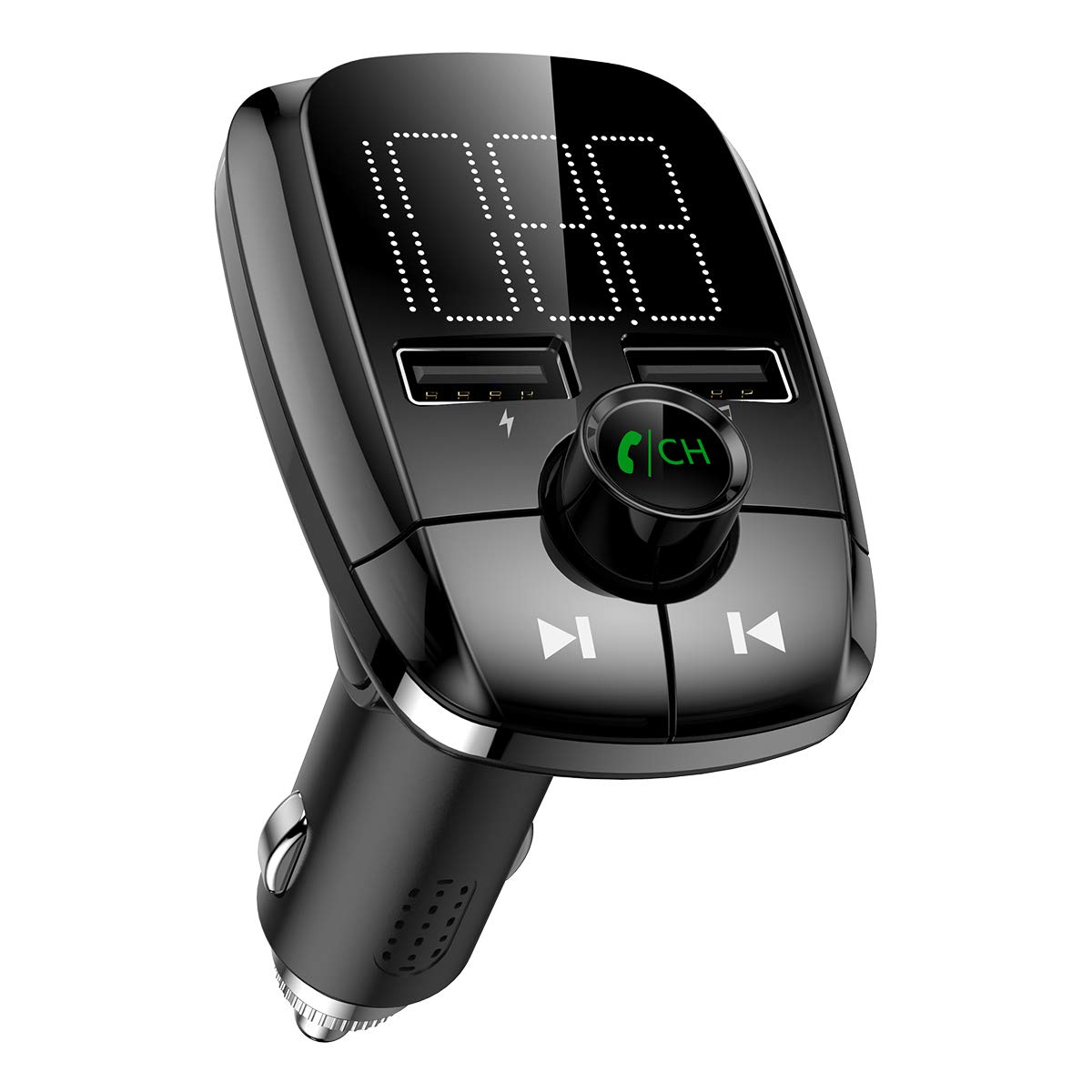 Criacr Bluetooth FM Transmitter, Kfz FM Transmitter, Auto Bluetooth 4.2