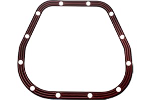 VYF 9.75" Differential Cover Gasket for Ford 9.75 Axle & LLR-F975, Steel Core with Rubber Coated, Leak-Resistant, Reusable, E