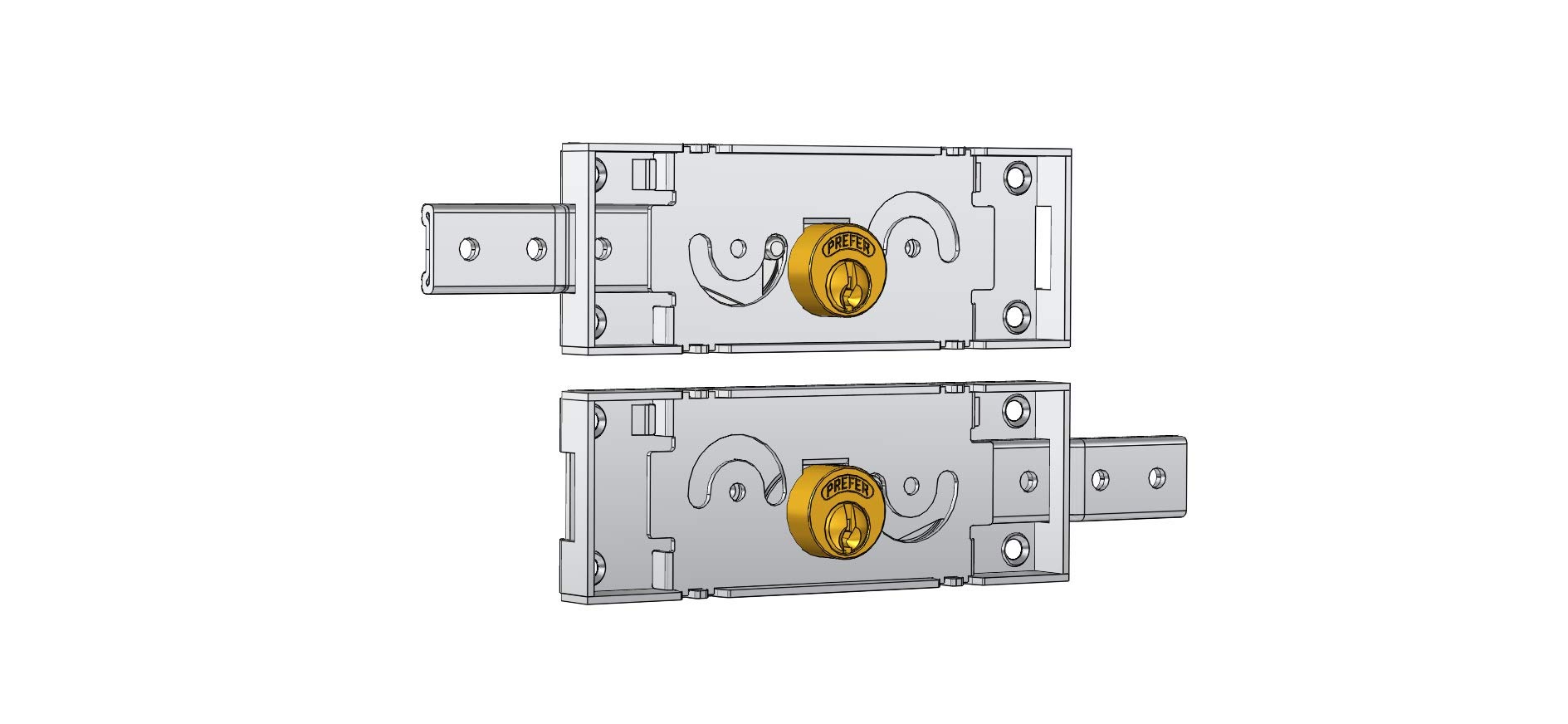 Pair of Side Door Locks