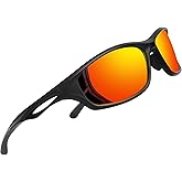 Joopin Sports Sunglasses Polarized UV400 Protection Wrap Around Sun Glasses Shades for Men Women