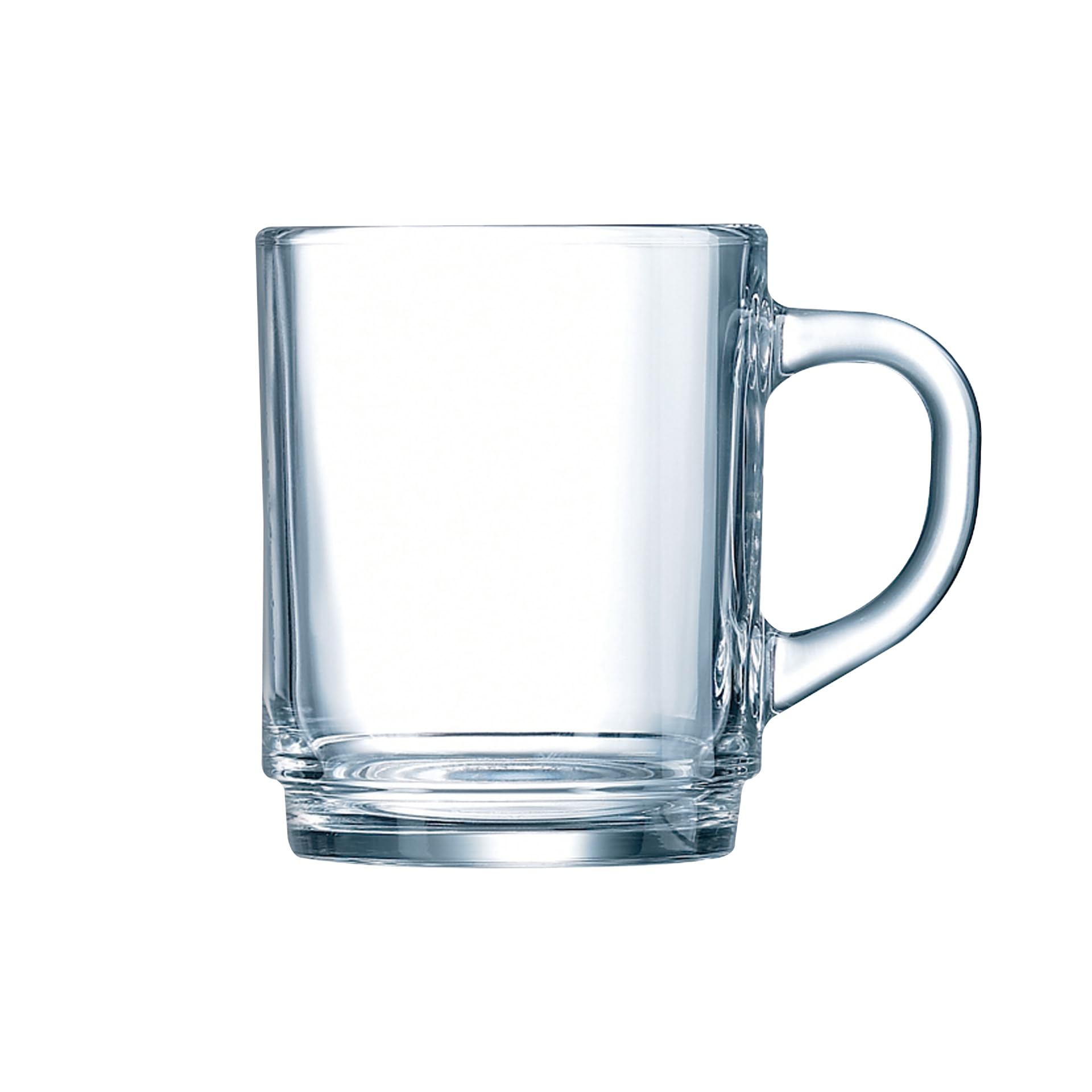 Arc 61875 Stackable Tempered Glass Mug, 25 cl