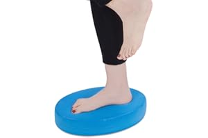 AIWEITEY Stability Trainer Pad - Foam Balance Exercise Pad Cushion for Therapy, Yoga, Dancing Balance Training, Pilates,and Fitness (Blue)