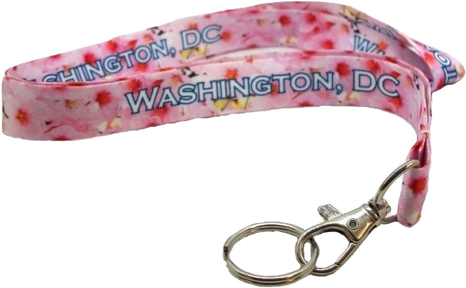 Saddle Mountain Souvenir Washington D.C. Cherry Blossom Lanyard