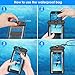 Underwater Case, FUTRE CellPhone Dry Bag Pouch Adjustable Armband for Apple iPhone 6S 6 SE 5S Samsung Galaxy S7 S6 Note 5 4 HTC LG Sony Nokia Motorola up to 6.3