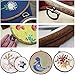 MIUSIE 3 Pcs Embroidery Hoops -Versatile Embroidery Ring Kit for Beginners or Professionals-Assorted Embroidery Hoop Frame for Hanging/Sewing/Art Craft