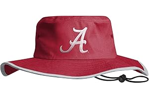 FOCO Men's NCAA College Team Logo Sport Outdoor Sun Bucket Boonie Hat