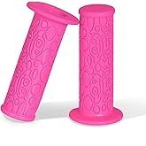 PRUNUS Kids No-Slip Soft Rubber Bike Handlebar Grips, Universal Size Bike | Universal for Bicyble, Scooter Cruiser, Balance Bikes, MTB, BMX Mountain, Bike Grips for Girls and Boys, Bike Handle Grips