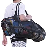 Bulex 37 Inch XXL Mesh Duffle Bag for Scuba Dive Gear | Extra Large Beach Duffle Bag for Snorkel Spearfishing Kayak Freedive Pool Swimming Watersports Boat Equipment