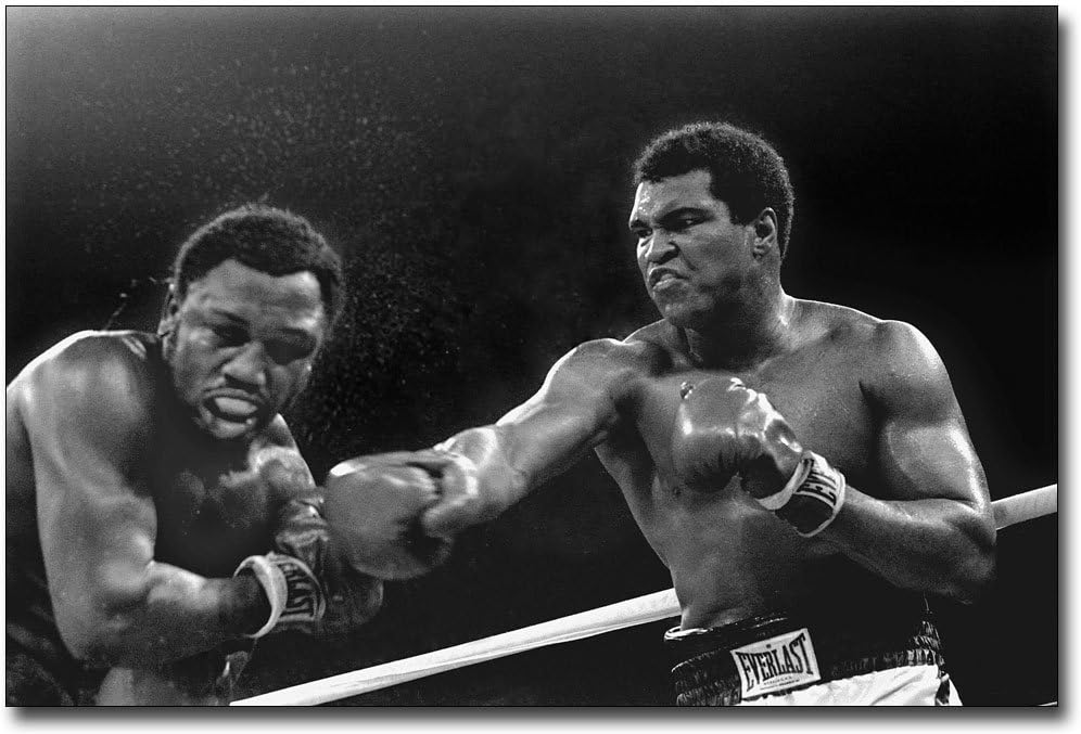 Ali and Frazier 'Thrilla in Manila' Fight 1975 8x12 Silver Halide Photo Print