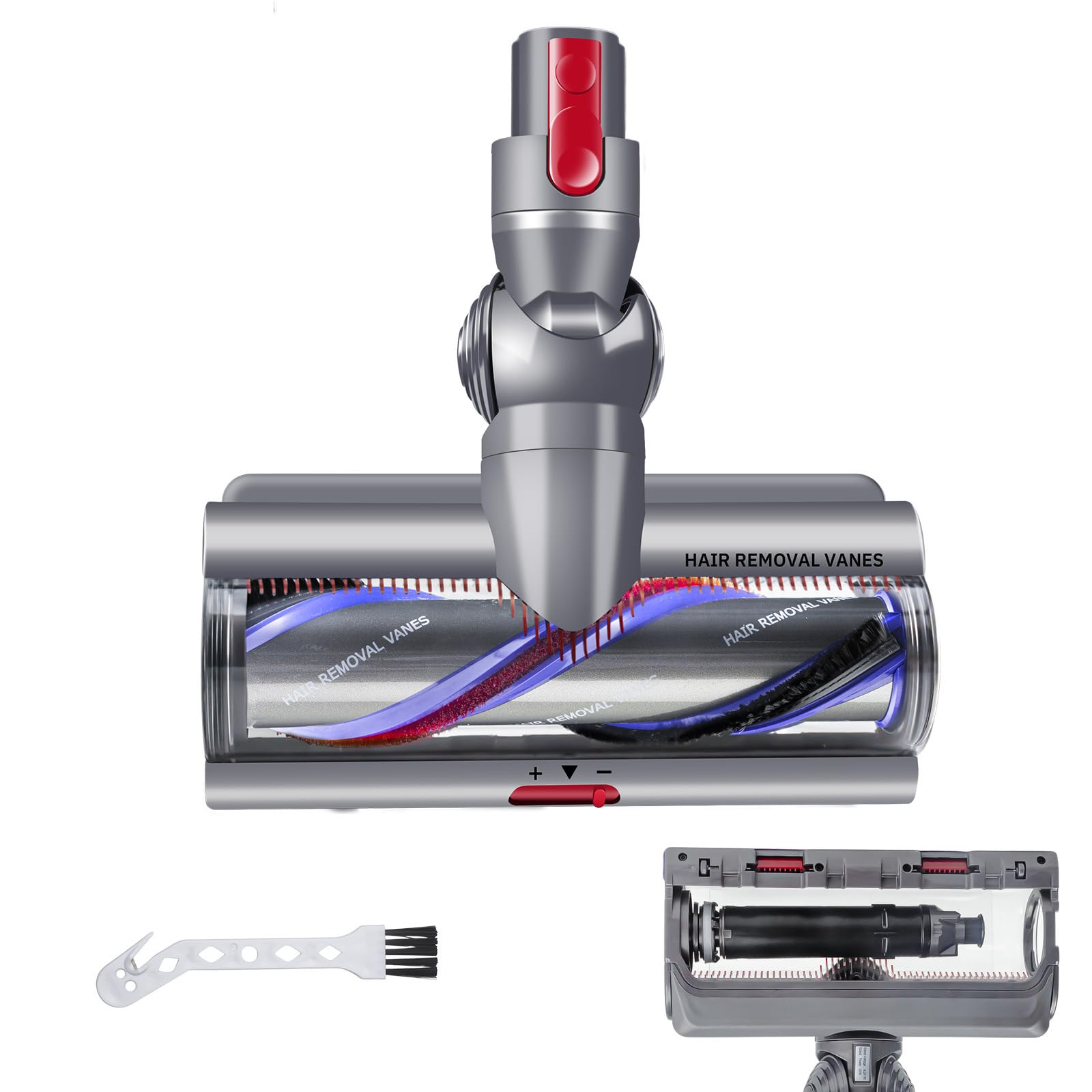 Photo 1 of ?Upgrade Anti-Tangle?High Torque Cleaner Head Replacement for Dyson V10 V11 V15 Cordless Vacuum Cleaner, Part Number 972500-01, For Dyson Replacement Head?Specifically designed for hard floors