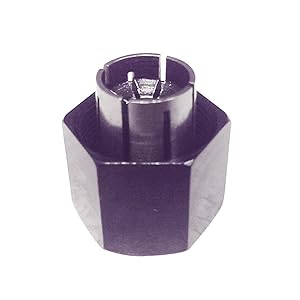 Superior Electric RC025DW 1/4" Router Collet Replaces Dewalt 326286-04, Bosch 2610906283 & Hitachi 323-293