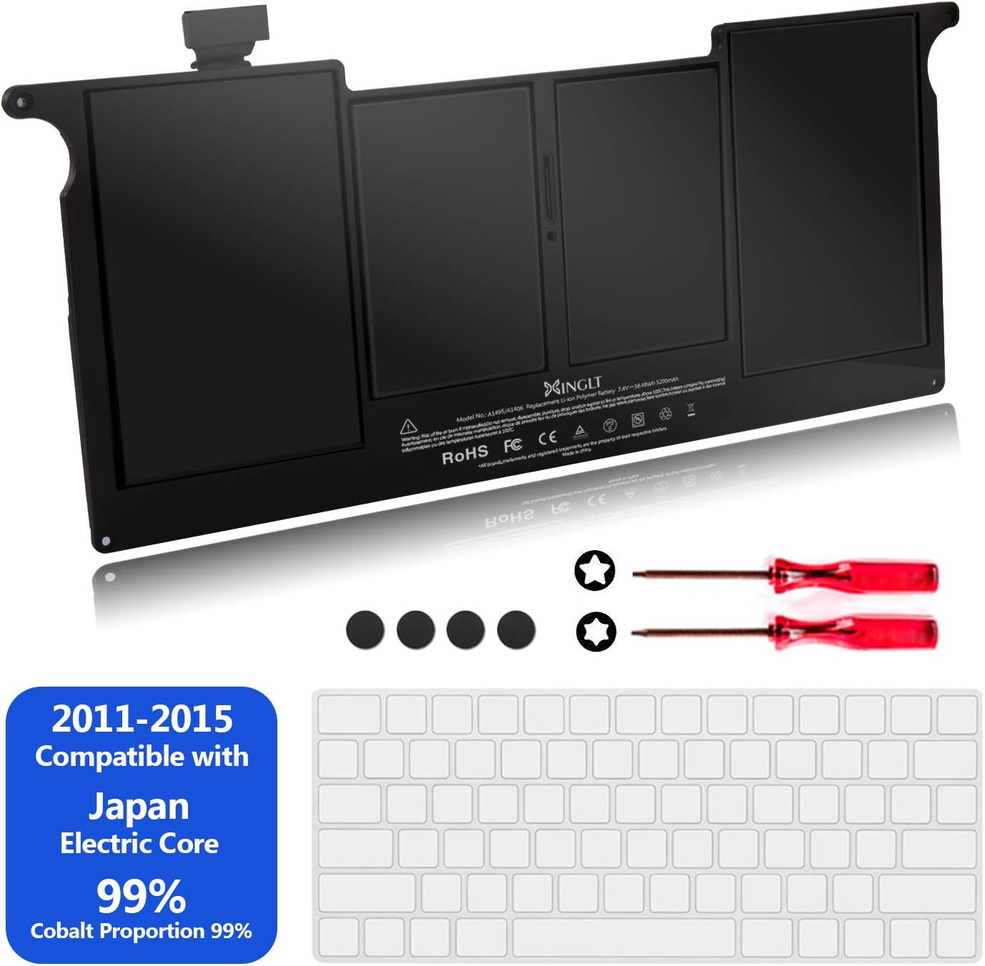 New GJKNX Replacement Laptop Battery for Dell Latitude 5580 5480 5590 5490 5280 E5480 E5580 E5490 E5590 Precision 15 3520 3530 Series 7.6V 68Wh 8500mAh Battery
