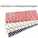 100 Pcs Biodegradable Christmas Paper Straws Striped Drinking Straws Polka Dot Straw for Christmas Birthday Wedding Thanksgiving Celebration Parties(Dots Stars Snows Hats, 7.8’’ tall)