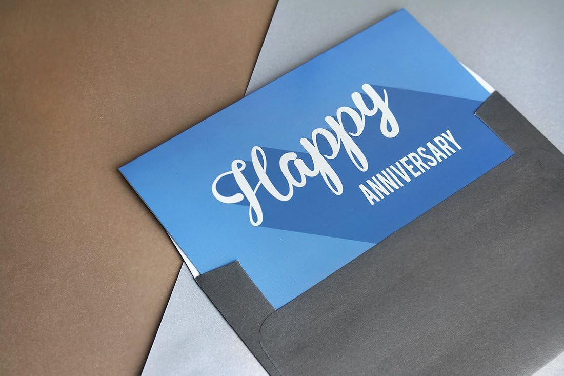 100 Pack A4 Envelopes - 4.25 x 6.25 Inches - Square Flap Photo Envelopes - Invitation Envelopes for Wedding Invitations - 100GSM, Assorted Colors : Office Products