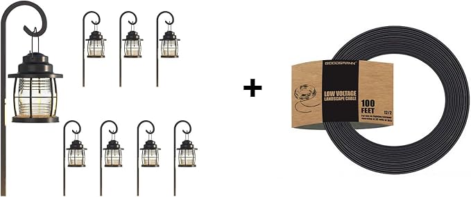 low voltage landscape lighting stakes