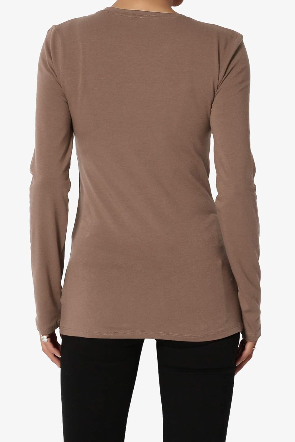 plain fitted long sleeve shirts