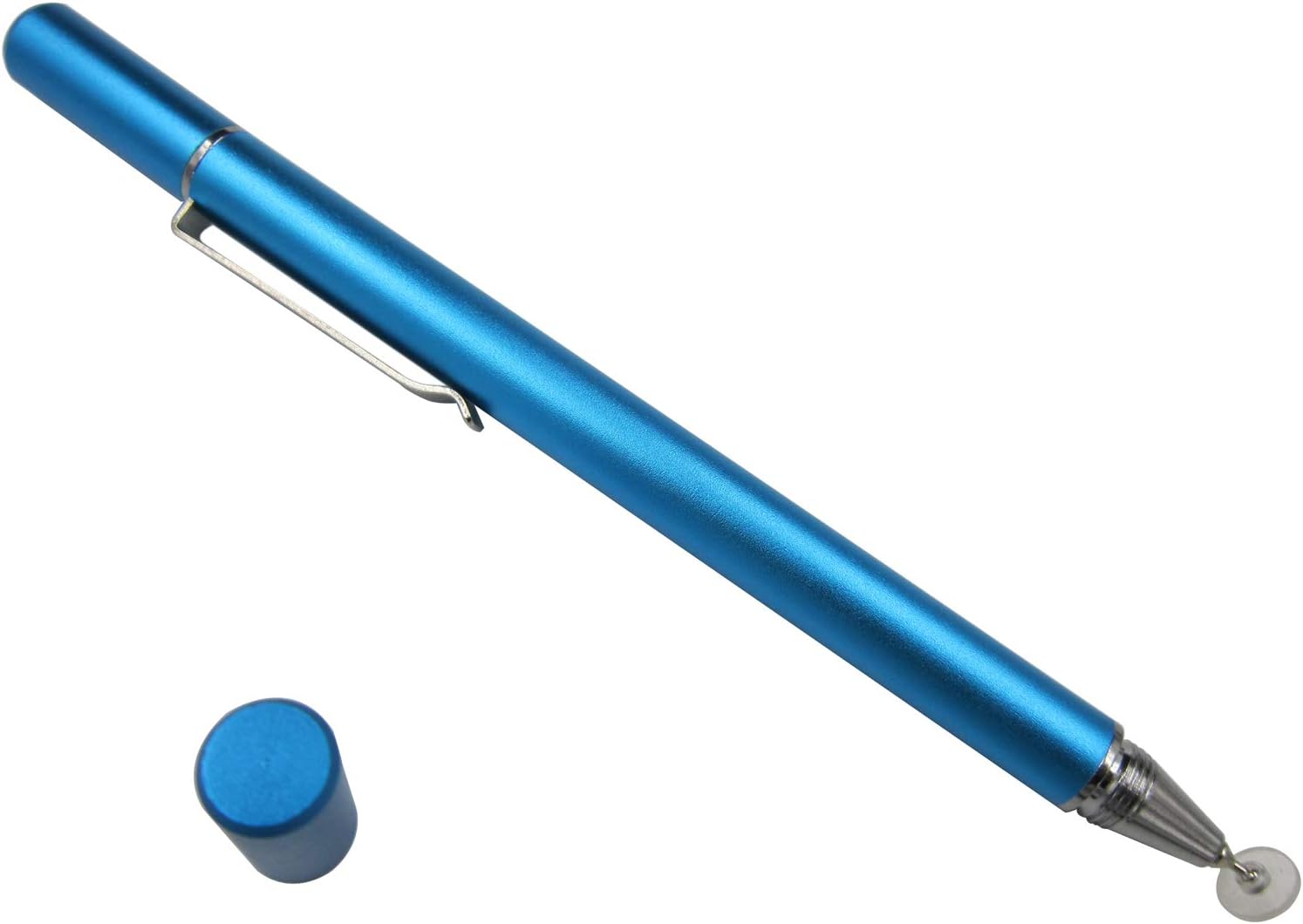 AIvaked Universal Stylus Pen,Capacitive Styluses Disc Tip Compatible with iPhone/Samsung/Tablet/Computer/Kindle/iPad & Capacitive Touch Screen Devices (Sky Blue)