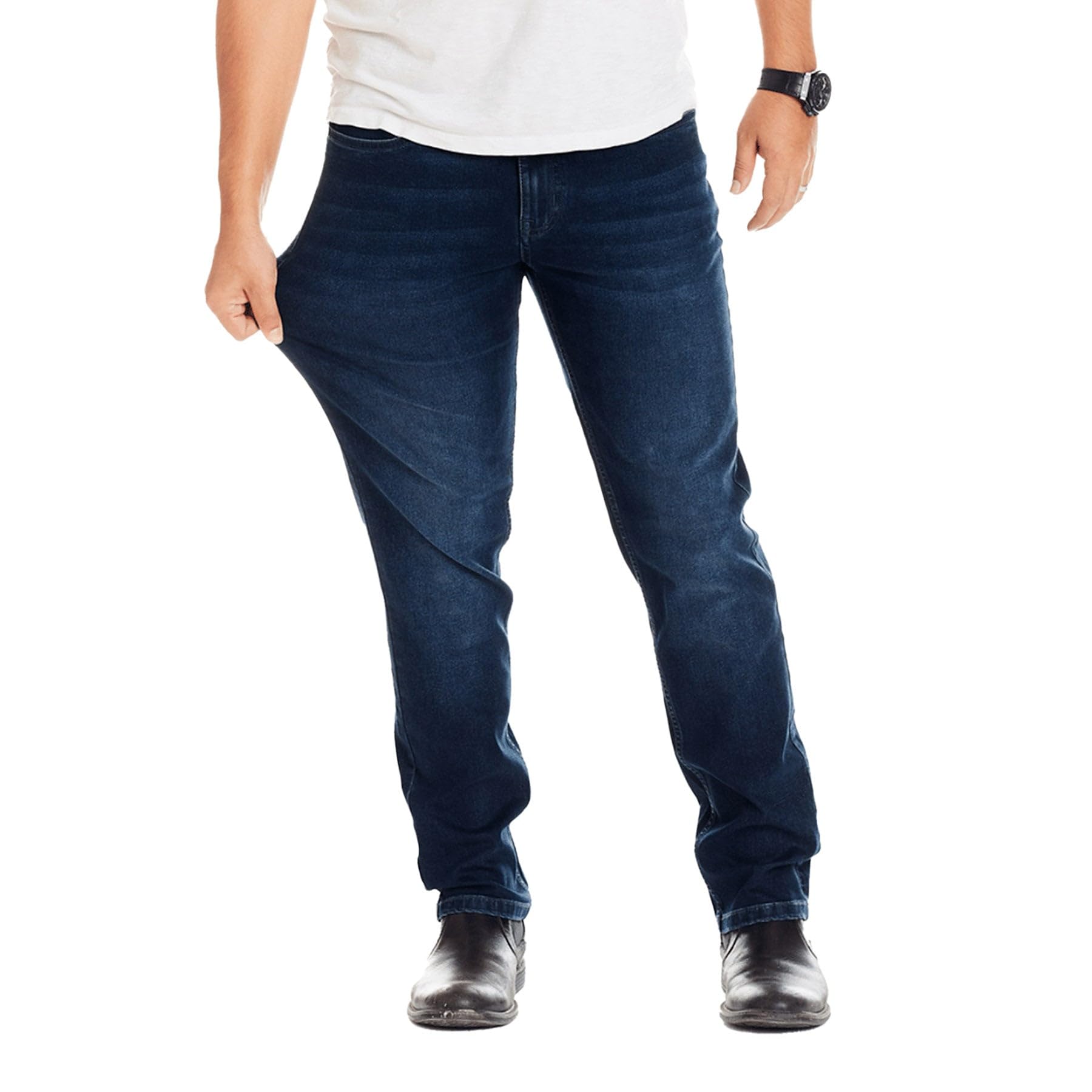 The Perfect Jean TPJ Mens Athletic Fit Jean (Captain - Midnight Blue, 38x32)