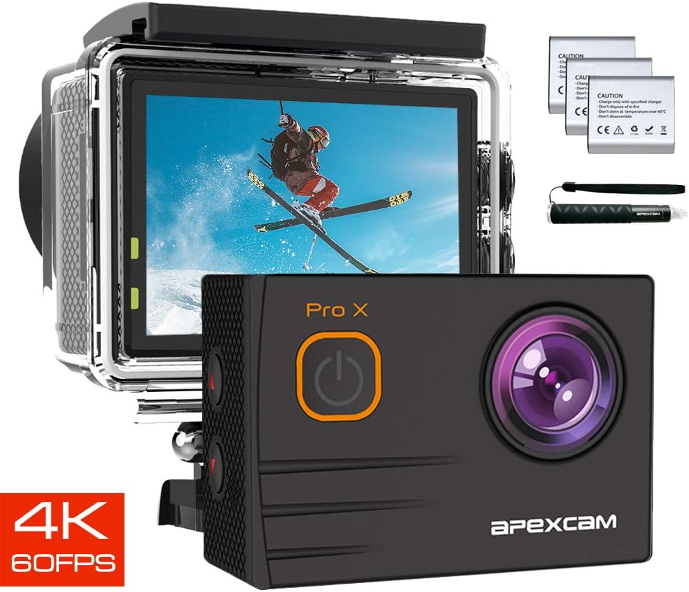 Action Camera M80 Pro Apexcam Review Wifi Action Apexcam M80 Air
