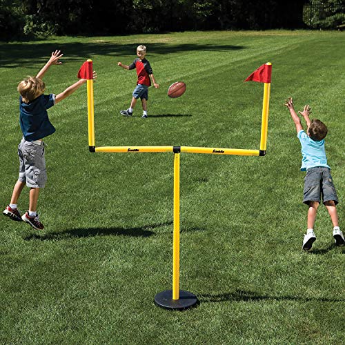 Franklin Sports Youth Football Goal Post Set Kids Football Easily