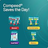 Compeed Corn Plasters Medium 10 Hydrocolloid Cushioned Relief Foot Care view 7