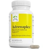 Terry Naturally Adrenaplex - Maximum Adrenal Gland Support - 60 Count | Adrenal Gland Support Supplement. 60 capsules.