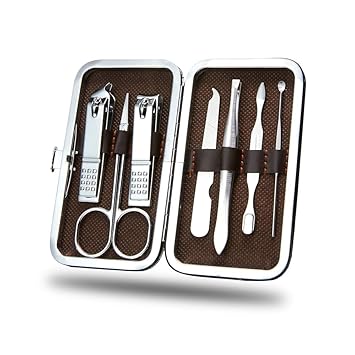 tweezer and nail clipper set