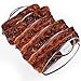 Zenware Non-Stick BBQ Grilling Rib Rack for Charcoal Grills and Smokers
