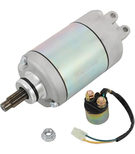JHYOZMD Stile Motociclistico Starter Motor For Honda For TRX500 - Foto 6