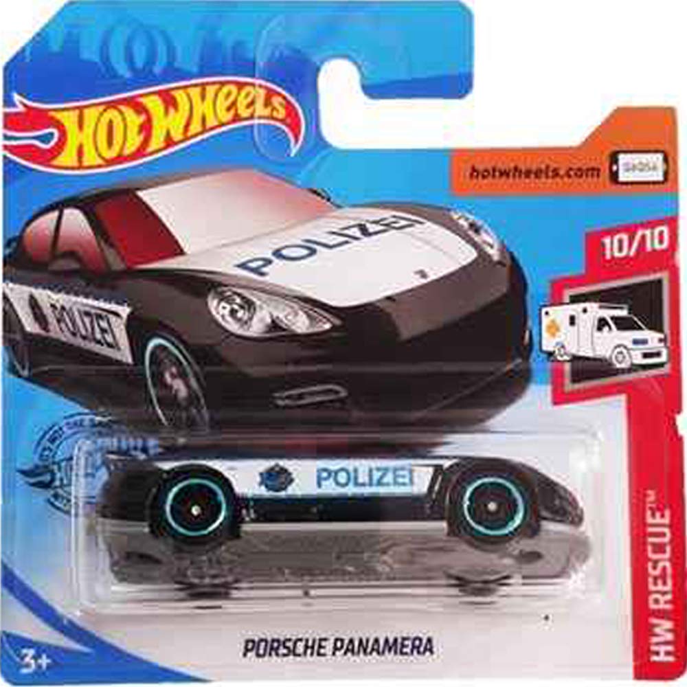Hot Wheels Porsche Panamera HW Rescue 10/10 2019 (100/250) Short card