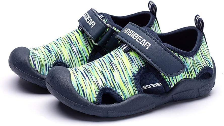 Amazon くもにせ キッズ ベビー マリンシューズ サンダル ビーチ ウォーター スポーツ シューズ 男の子 女の子 アウトドア 子供 靴 つま先保護 通気性 屈曲性 14 cm サンダル