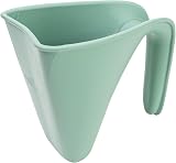 Shnuggle Bath Rinse Cup Soft Rim Hair Rinsing Jug with Handle Eucalyptus view 1