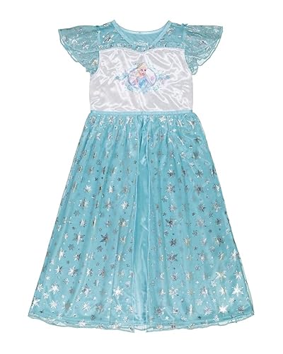 Disney Girls' Frozen Fantasy Gown Nightgown, ELSA IN BLUE 2, 3T in Saudi  Arabia Whizz Nightgowns