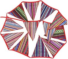 11 Feet Colorful Pennant Bunting String Banner Flags Outdoor