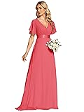 Ever-Pretty Women's Classic Chiffon Short Sleeve