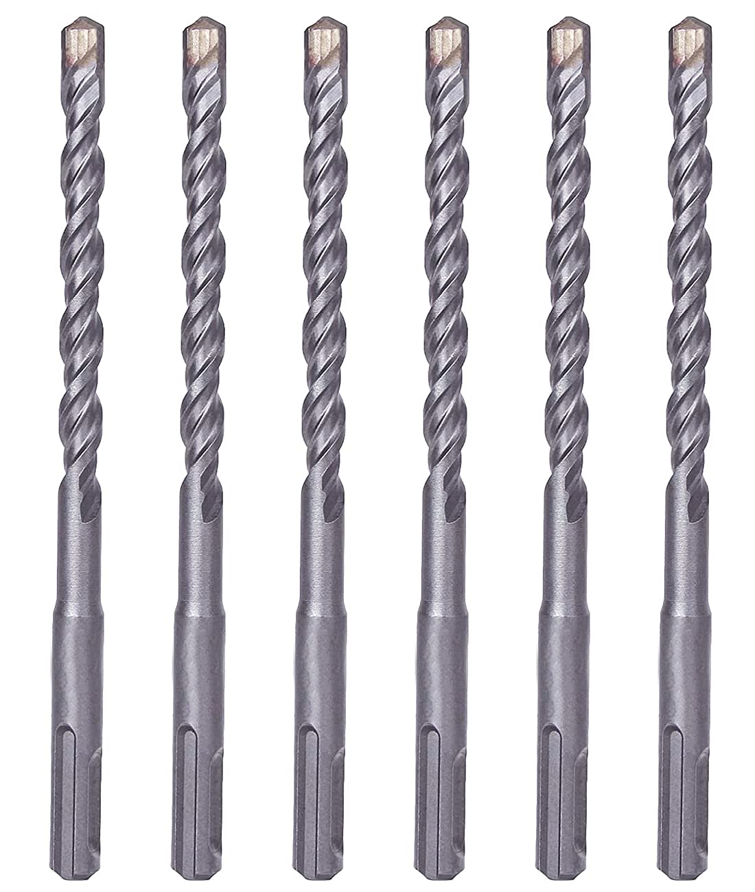 SDS Plus Hammer Drill Bit 6Pcs 3/8 in. x 6