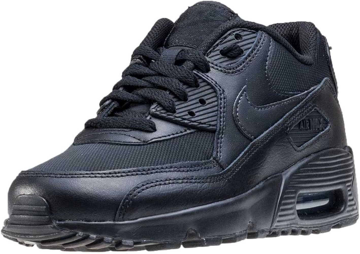 nike air max 90 mesh black junior
