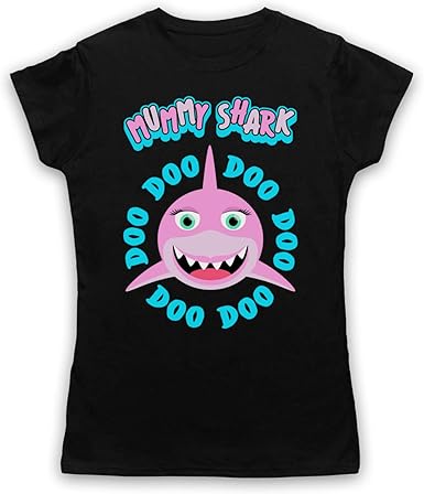 mummy shark t shirt