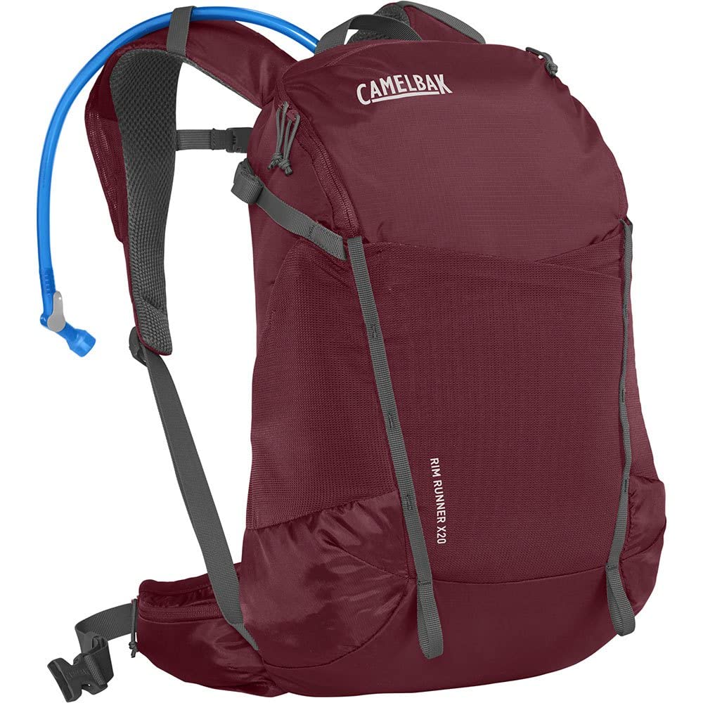 CAMELBAK WOMEN'S RIM RUNNER X20 70OZ, CABERNET/COOL GREY 2022