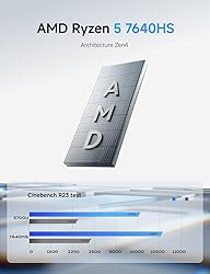 MINISFORUM DeskMini UM760 Slim Mini PC AMD Ryzen 5