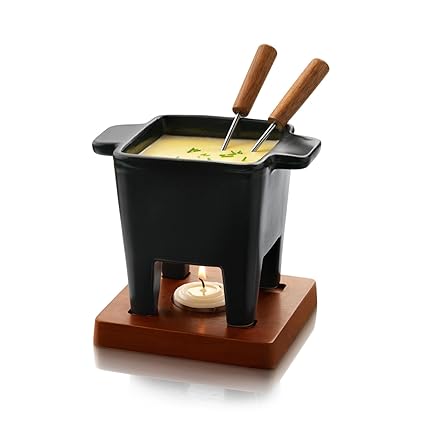 Boska Holland Taste Collection Tapas Fondue Set, Black