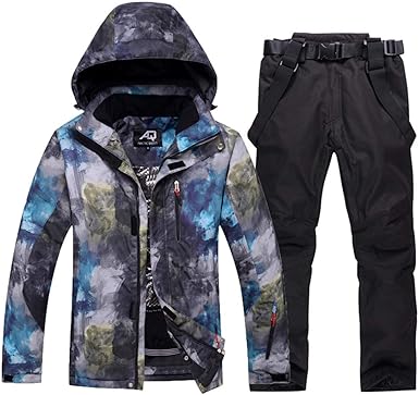 Snowboard jacket and pants set men's Clearance