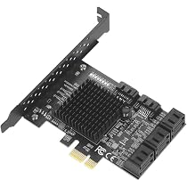 CableDeconn Cavo SATA 3 III 6Gbps Per Server (4 Pezzi Da 1 Metro) - Nylon Intrecciato, Alta Velocità