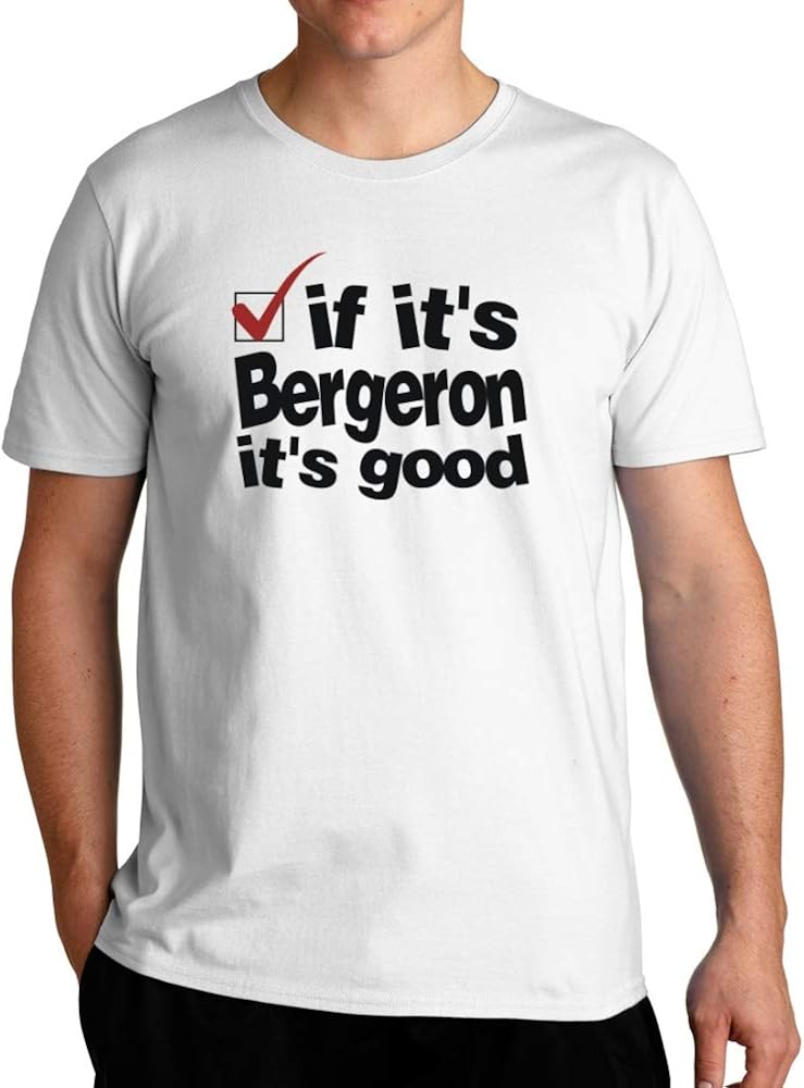 Amazon.com: Eddany If It's Bergeron It's Good T-Shirt: Clothing
